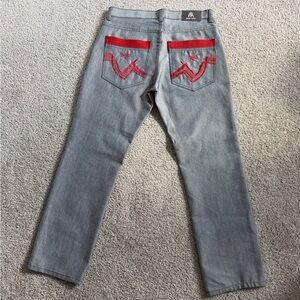 Vintage Y2K Red Ape Men’s Denim Jeans - Size 36 - Pre-Owned